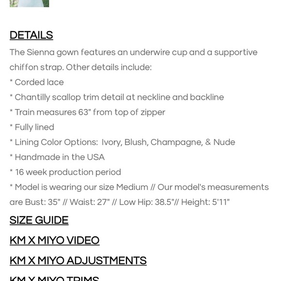 Custom Katie May wedding dress - Picture 7 of 8